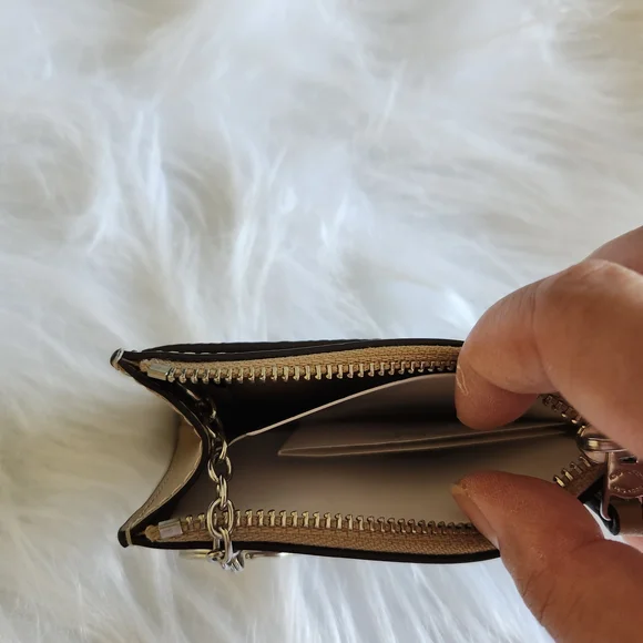 NWT Coach Mini Skinny Id Case With Lemon Print Garden Glade Multi CAR18 - Picture 4 of 4